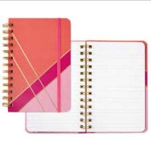 Hallmark Pink and Coral Spiral Notebook